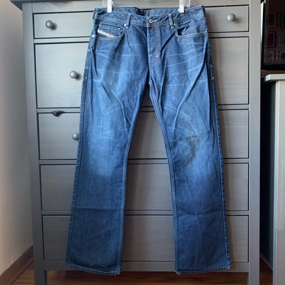Diesel Zatiny jeans sz 34 x 32 dark wash (x38)